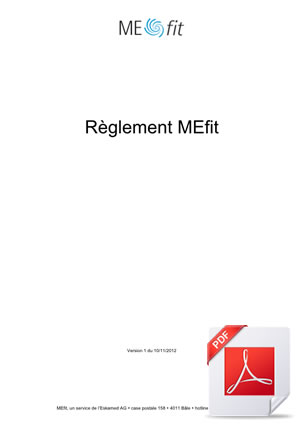 Règlement MEfit