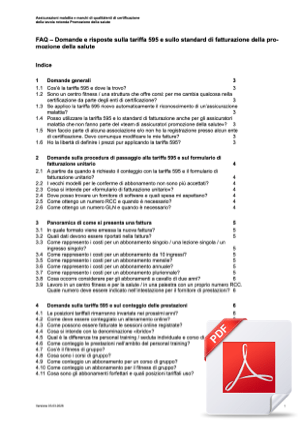 Tarif 595 FAQ